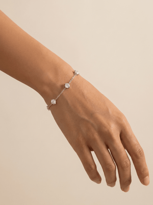 צמיד כסף 925 עם אבני זירקון | תכשיטים לנשים | Remilia Jewelry