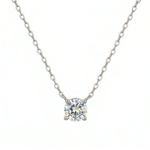 שרשרת עם אבן זרקון בכסף 925 | תכשיטים לנשים | Remilia Jewelry