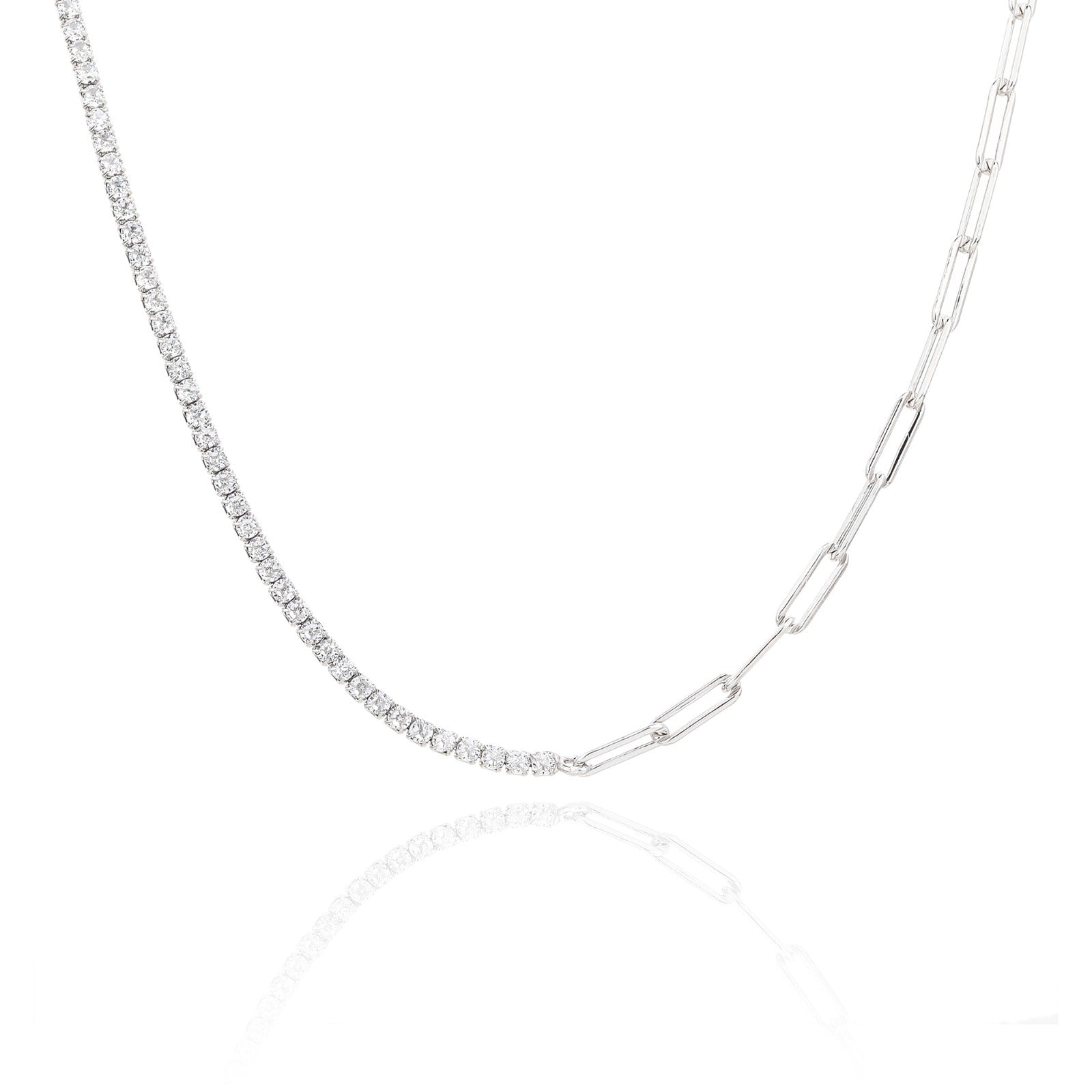 Liora | שרשרת משולבת כסף אמיתי 925