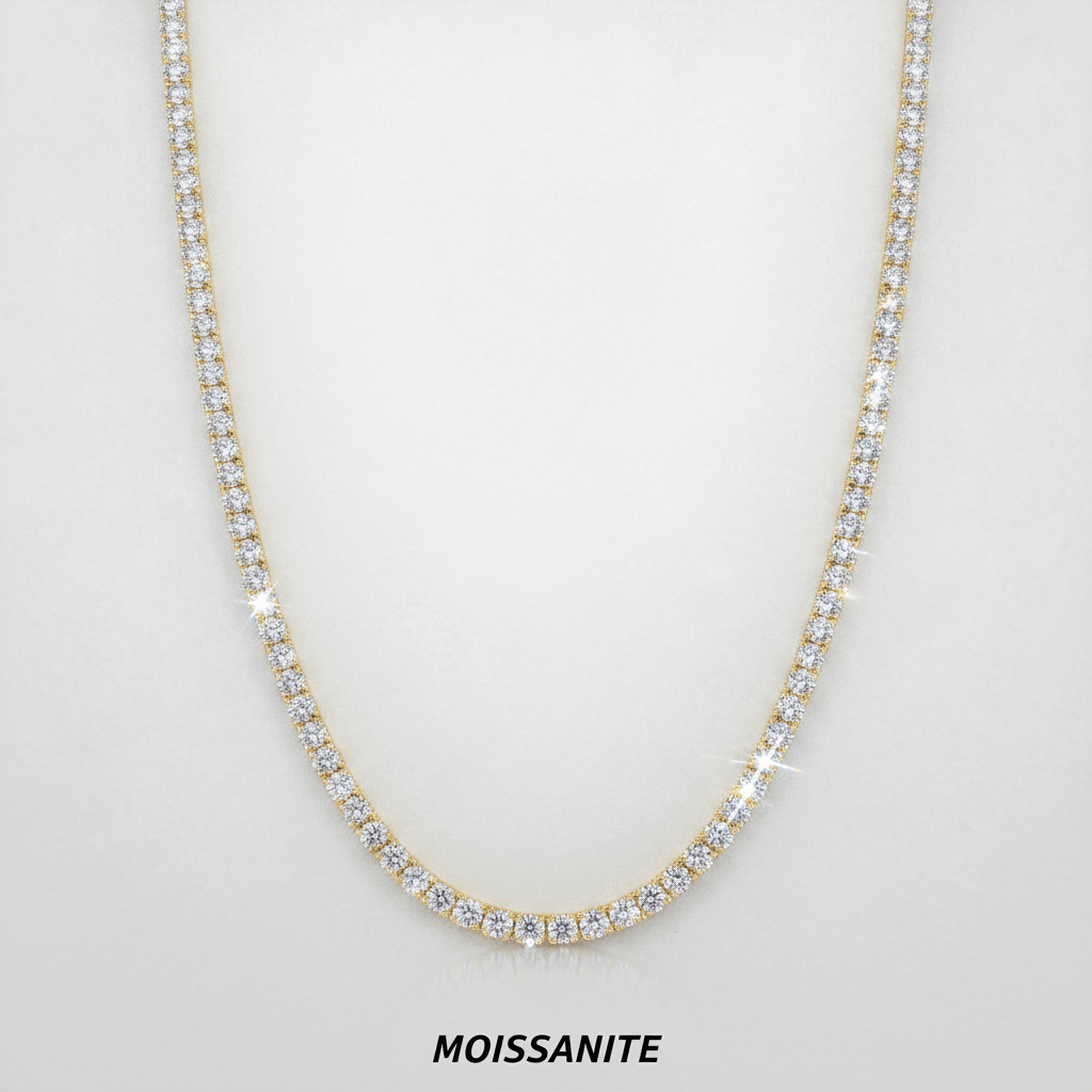 שרשרת טניס מוסונייט mosi005-3mm-12.5ct--3-M